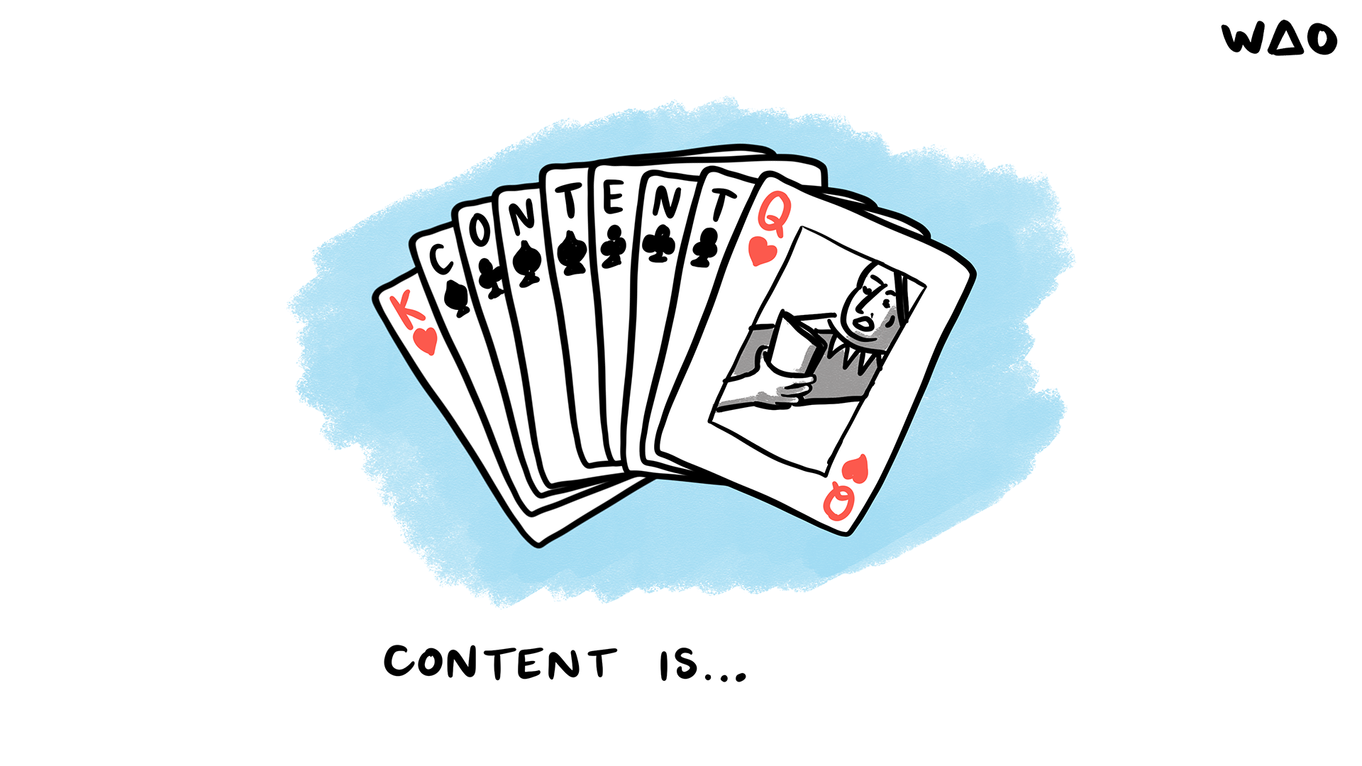 Content is... (king, queen, and everything inbetween)