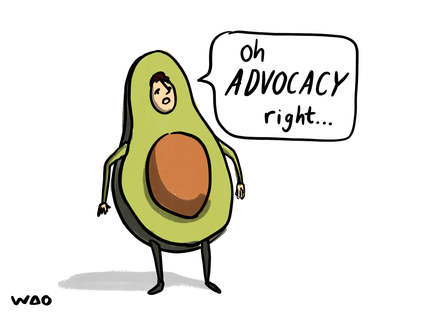 Oh ADVOCACY right...